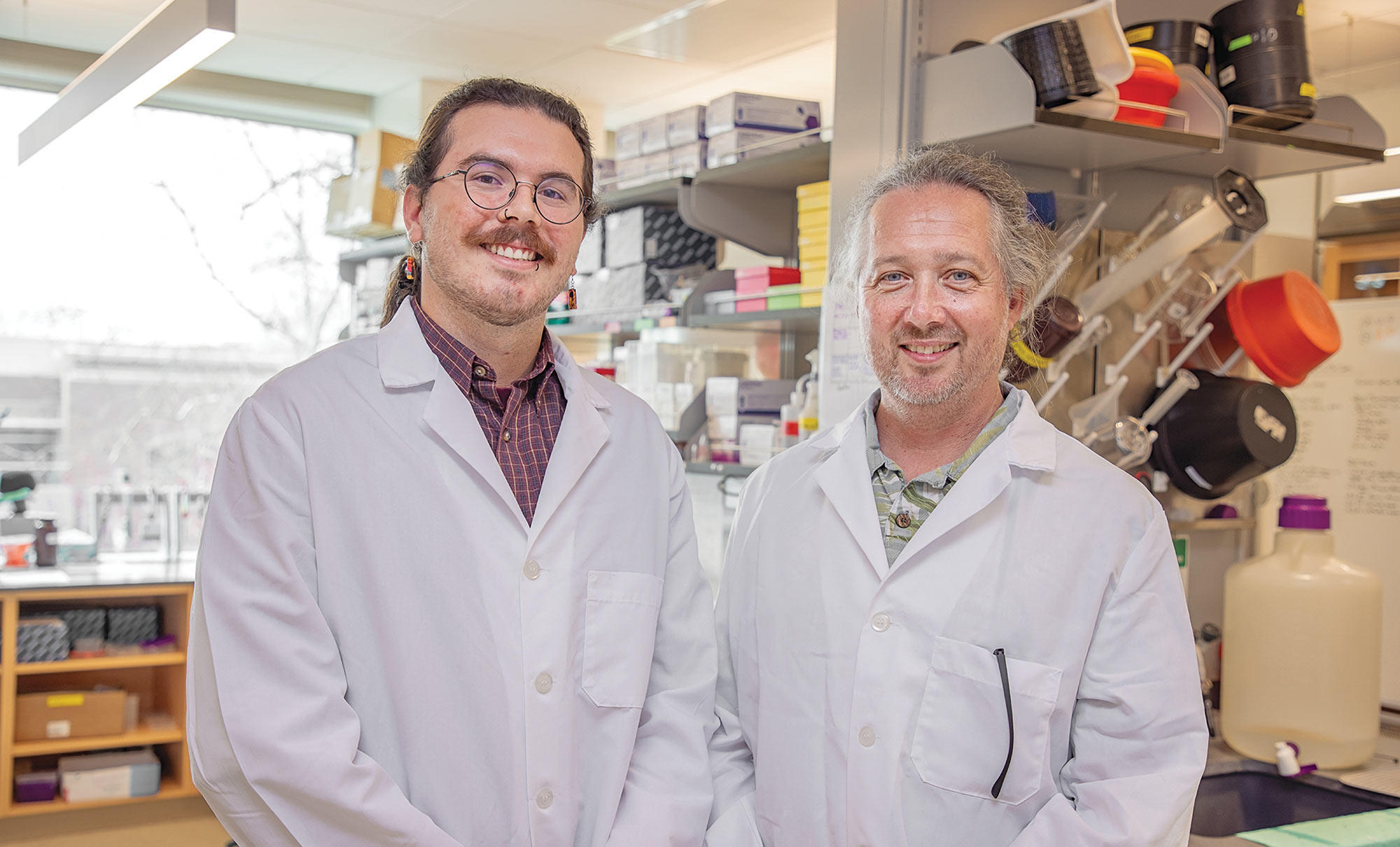 Diederik Boonman Morales (left) and Jason Adolf